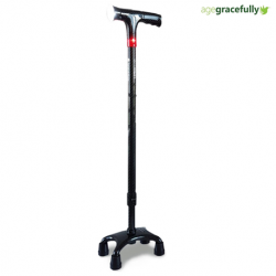 Agegracefully Small CarbonQuad Essential Handle with Manual Alarm #WS44