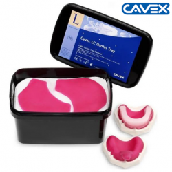 Cavex LC Dental Trays, Light Curing Tray Material, 50pcs/box