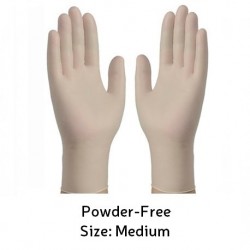Comfort Plus Latex Examination Gloves Powder-Free, Medium6.2gm, 100pcs/box