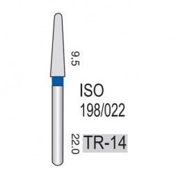 Perfect Diamond Burs, 5pcs/pack #TR-14