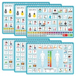 Eaasty Patient Communication Board, 6pcs/set