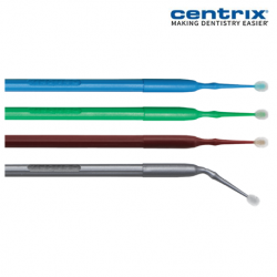 Centrix Benda Single-ended Micro Applicator, Regular, Assorted colors, 2.0mm, 100pcs/pack