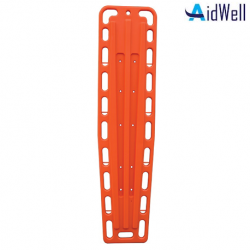Aidwell Spinal Board with Straps Protection Emergency Stretcher, Per Set