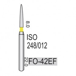 Diamond Burs, 5pcs/pack #FO-42EF