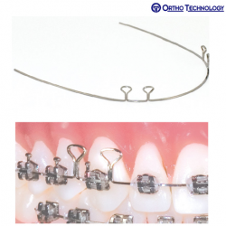 Ortho Technology TruForce Stainless Steel Retraction Archwires-4 Key hole