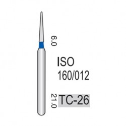 Perfect Diamond Burs, 5pcs/pack #TC-26