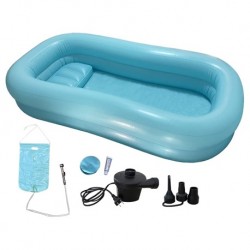 Inflatable Bathtub Medical for Shower Bed Bathing Elderly Bedridden Patients, Per Unit