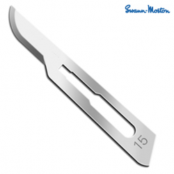 Swann Morton Surgical Scalpel Carbon Steel Sterile Blade, #BS-15 (100pcs/box)