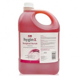 Hygin-X Surgical Scrub 4% Chlorhexidine Gluconate, 4 Litres, Per Can