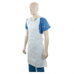 Ammeda Disposable Plastic Apron, 125cm, 100pcs/bag