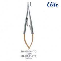 Elite Castroviejo Needle Holder Tungsten Carbide, Straight, Per Unit