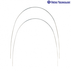 Ortho Technology TruFlex Nickel Thermal Nickal Titanim Archwire- Euro Form, Round Dimpled