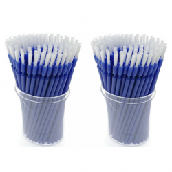 Disposable Bendable Brush, 100pcs/tube X 2