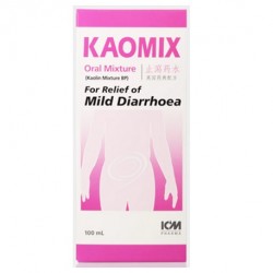 Kaomix Oral Mixture, Peppermint Flavour, 100mL/Box