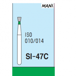 MANI Diamond Bur Inverted Cone SI-47C (5pcs/pack)