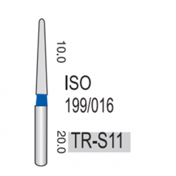 Diamond Burs, 5pcs/pack #TR-S11