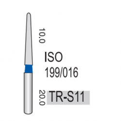 Perfect Diamond Burs, 5pcs/pack #TR-S11