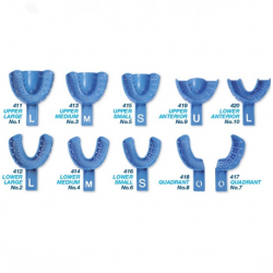 Premium Plus Disposable Impression Trays (10/pack)