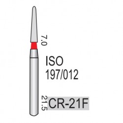 Diamond Burs, 5pcs/pack #CR-21F