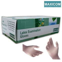 Maxicom Non Sterile Latex Exam Powder-Free Gloves (100pcs/box, 10boxes/carton)
