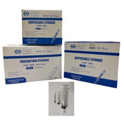 Disposable Sterile Syringe without Needle, Per Box X 2