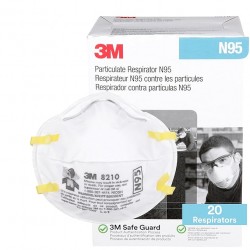 3M 8210, N95 Mask for Adults (20pcs/Pack) 