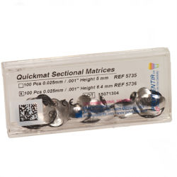 Polydentia Quickmat Sectional Matrix  0.025 mm (100 pcs.) (Refill)
