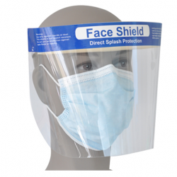 Face Shield with Elastic Headband, Per unit