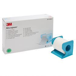 3M Micropore Surgical Tape 2 inch with Dispenser, 6rolls/box #1535-2
