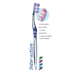 Elgydium Interactive Toothbrush Soft / Medium ( X8 Packs )