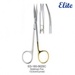 Elite GoldMann Fox Gum Scissor Super Cut, Curved, 13cm, Per Unit #ED-165-062SC