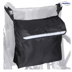 Medpro Large Capacity Wheelchair Backpack Bag, Black