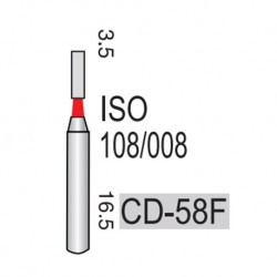 Diamond Burs, 5pcs/pack #CD-58F