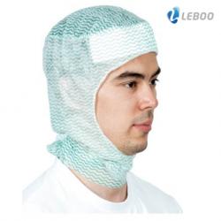 [5 Cartons] Leboo Surgical Hood with Ties, Blue, PP 25gsm (100pcs/bag, 1000pcs/carton)