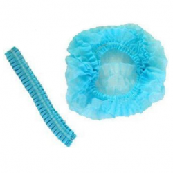 Disposable Caterpillar Elastic Cap, 21inch, 100pcs/bag X 3