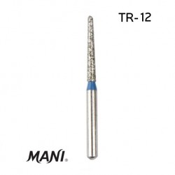 Mani Diamond Bur (TR-12),Tapered Round 5 pcs/pack