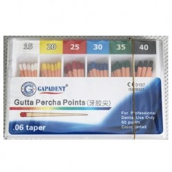 Gapadent Gutta Percha Point .06 Taper (60pcs/box)