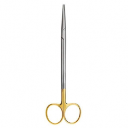 German Metzenbaum Surgical Scissors TC, Straight, Per Unit