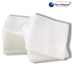 Pan-Malayan Sterile Non-Woven Swabs, 4ply, 7.5cmx7.5cm, 5pcs/pack