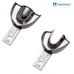 Medesy Impression Tray Anatomic with Retention Rim, Per Unit