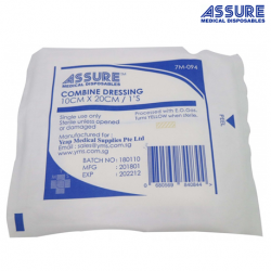Assure Medical Disposables Combine Dressing, 10cm x 20cm, 20pcs/box