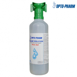 Opto-Pharm Saline Solution Eyewash Bottle, 947ml, 1 kg, Per Bottle