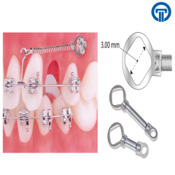 Ortho Technology TruFlex Nickel Titanium TAD Closed Coil Springs