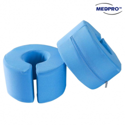 Medpro Pressure Sore Relief Round Cushion for Small Bony Areas, (1 Pair, 2 Pcs)