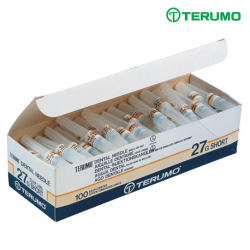 Terumo Dental Needles, Short, 27G x 22mm, 100pcs/box