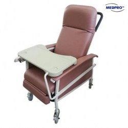 Medpro Manual Reclining Geriatric Chair with Tray, Per Unit