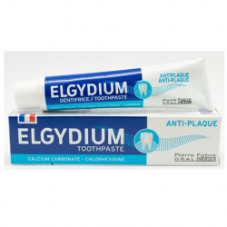 Elgydium Anti Plaque Toothpaste 75ml ( X 8 Packs )