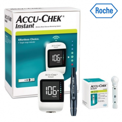 Roche Accu-Chek Instant Blood Glucose Monitor Meter Set, Per Set