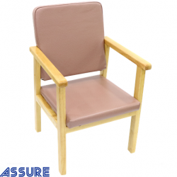 Assure Rosewood Wooden Health Care Chair
