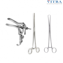 Vitra Instruments Gynae Exam Set (3pcs/Set)